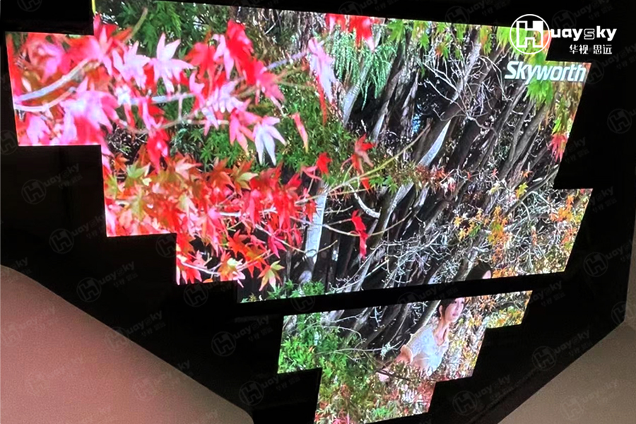 上海藝術教育連鎖機構異形屏案例